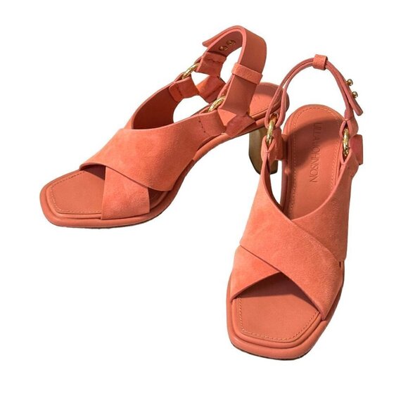Ulla Johnson Filippa High Heel Sandals in Dahlia, Size 38, New in Box - Picture 1 of 14
